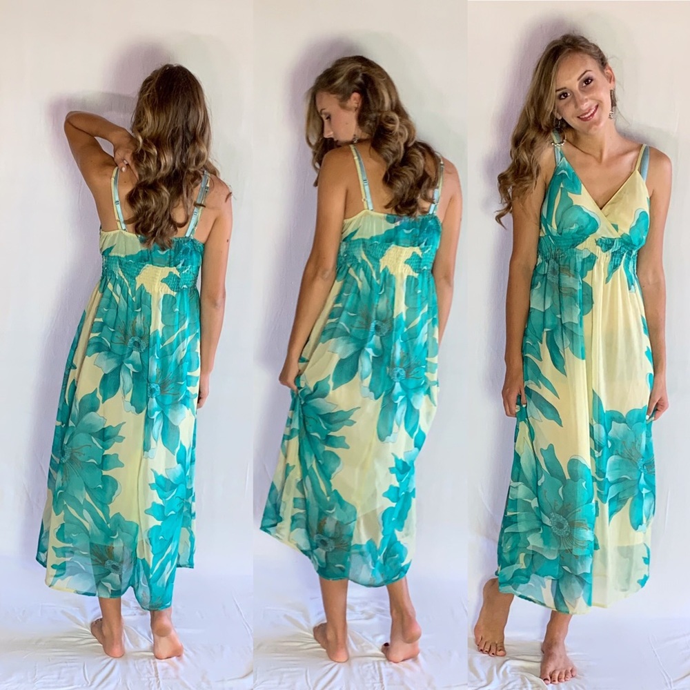 Blue sundress
